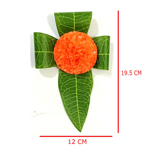 S2S Stylish Artificial Mango Leaves & Flowers Decoration at Home