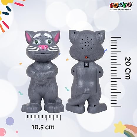 Gooyo GY-838-17/18 Electronic Pet Talking Toy Cat for Kids