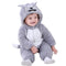 BRANDONN Unisex Baby Flannel Jumpsuit Pan