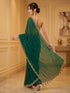 Vasthrlay Pink Georgette Embroidery Saree