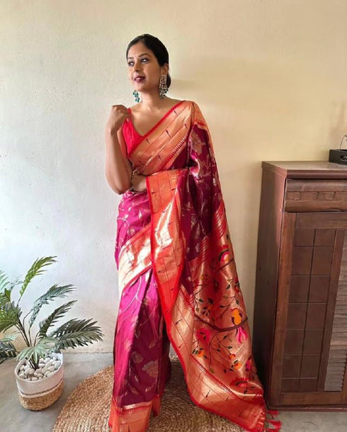 Vasthrlay Kanjivaram Wedding Saree