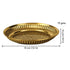 Traditional Handcrafted Brass Puja Plate 73g
