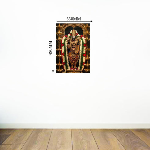 ELTASS Tirupati Balaji Wall Sticker for Home