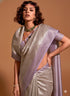 Vasthrlay Traditional Kanjivaram Intricate Unstitched Saree