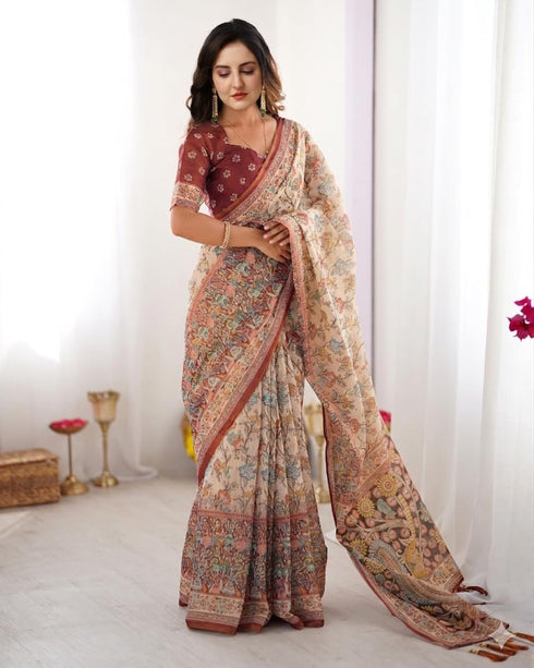Vasthrlay Banarasi Artistic Designer Unstitched