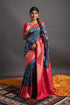Vasthrlay Banarasi Unstitched Saree