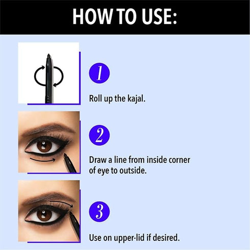 Blue Heaven 24 HR Stay Kajal | Jet Black