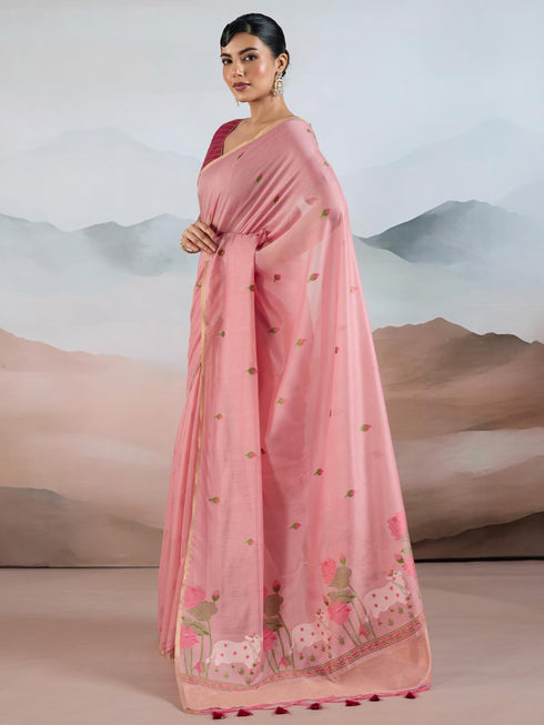 Vasthrlay Botanical Printed Unstitched Rj Ethnic Wear