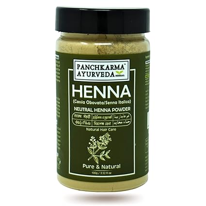 Panchkarma Ayurveda Herbal & Natural Neutral Henna Powder