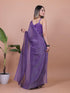 Vasthrlay Lavender Unstitched Saree
