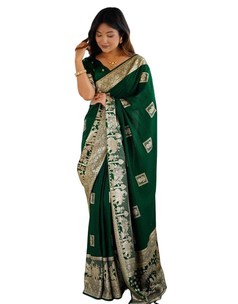Vasthrlay Banarasi Traditional Festival Unstitche