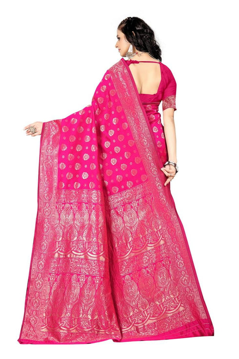 Vasthrlay Banarasi Saree Kanjivaram Pari