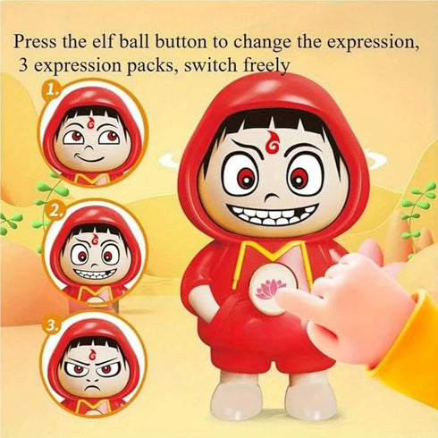 Zinnia ShinChan Face Changing Keychain