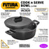Hawkins Aluminium Futura 2 Litre Cook N Serve Bowl