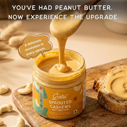 Gretel Sprouted Cashews Nut Butter