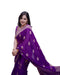 Vasthrlay Purple Kanjivaram Saree
