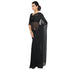 VasthrlayGeorgette Unstitched Black Pink Free Ethnic Wear