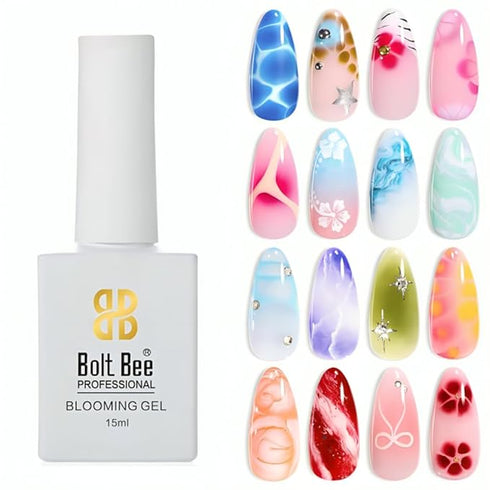 Nail Blooming Gel Clear Uv Led Blooming Gel Nail Polish