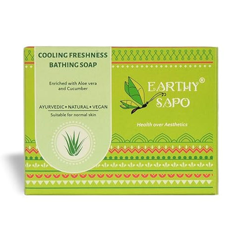 Earthy Sapo Handmade Cooling Freshness Bathing Soap