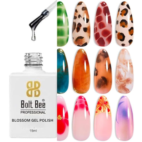 Nail Blooming Gel Clear Uv Led Blooming Gel Nail Polish