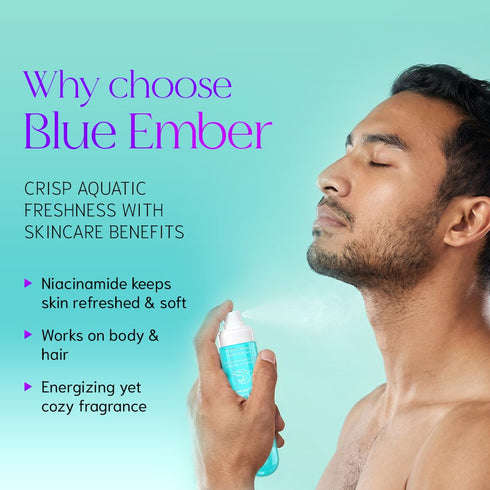 Wow Skin Science Blue Ember Unisex Body And Hair Perfume Mist