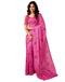 Vasthrlay Chanderi Printed Unstitched Blue Saree