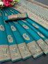 Vasthrlay Banarasi Kanjivaram Kanchipuram Shiv 1 Saree With Blouse Piece