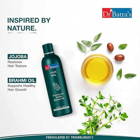 Dr. Batra's Hair Oil Enriched With Jojoba