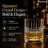 PrimeWorld Signature Crystal Whiskey Glasses Set of 6 pcs