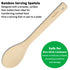 Hawkins Bamboo Spatula Set of 3 | Natural Handmade Bamboo Kitchen Tools (BSPTL3)