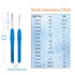 9 PCS Crochet Hooks, Ergonomic Handle Crochet Hooks Set for Arthritic Hands