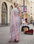 Vasthrlay Purple Traditional Az Ys Dobby Ethnic Wear