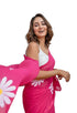 Vasthrlay Georgette Unstitched Saree Az Ys Genda Fool