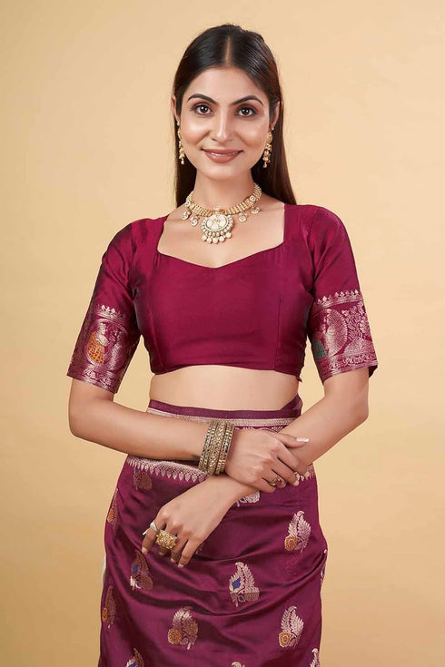 Vsathrlay Kanjivaram Banarasi Festival Wedding Ethnic Wear