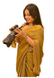 Vasthrlay Boarder Unstitched Chhaava Mustarddd Mustard Free Ethnic Wear
