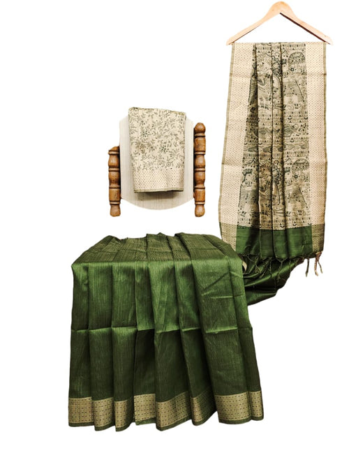 Vasthrlay Tussar Saree Bordar