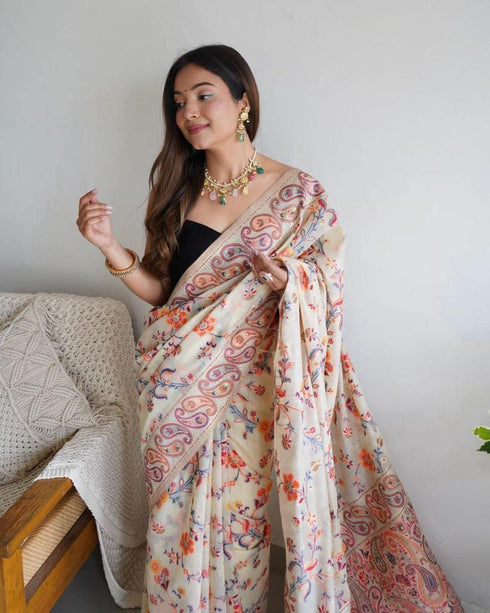 Vasthrlay Banarasi Designer Saree