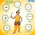 Kaku Fancy Dresses Krishna Costume for Janmashtami, Bal Gopal Dress with Accessories