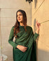 Vasthrlay Maroon Wedding Unstitched Saree