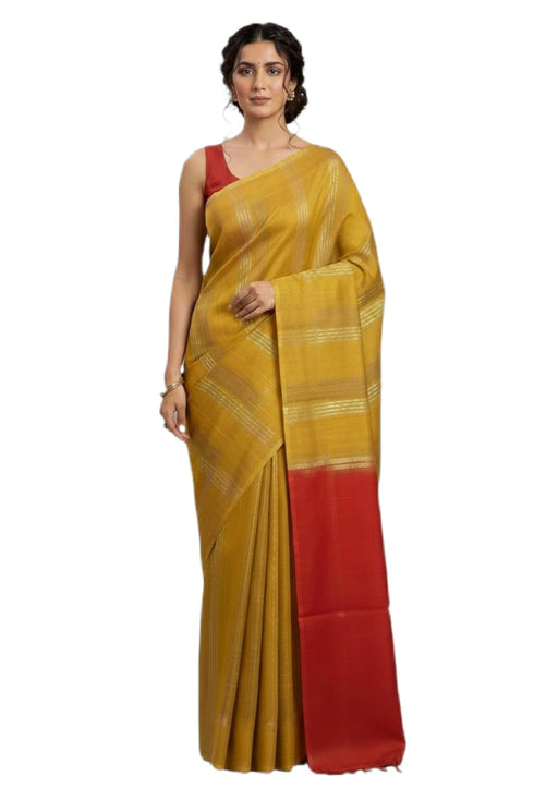 Vasthrlay Black Bhagalpuri Saree