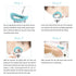 Portable Silicone Manual Air Pressure Eye Wash Cup