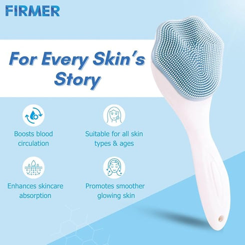 Firmer Silicone Face Cleansing Brush