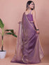 Vasthrlay Lavender Unstitched Saree