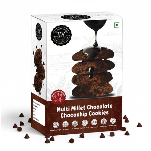 THE DOUGH CORNER Multi Millet Chocolate Chocochip Cookies