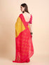 Vasthrlay Cotton Printed Mulmul Blue Saree