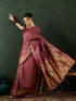 Vasthrlay Banarasi Traditional Unstitched Saree