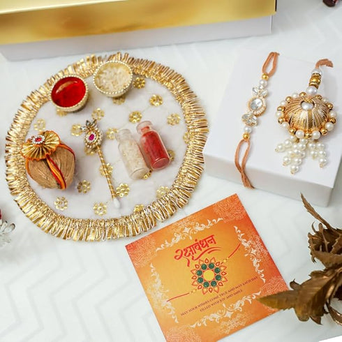 NutriSnacksBox Rakhi Gift for Brother Chocolate Delight Rakshabandhan Gift Combo Box