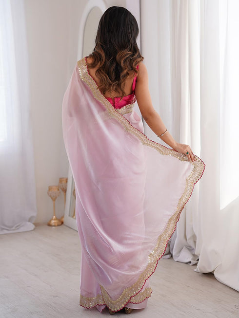 Vasthrlay Lavender Embroidery Unstitched Kr Ethnic Wear