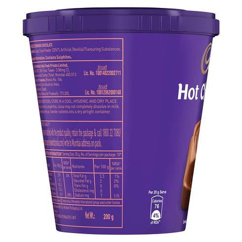 Cadbury Hot Chocolate Drink Powder Mix