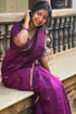 Vasthrlay Banarasi Unstitched Saree